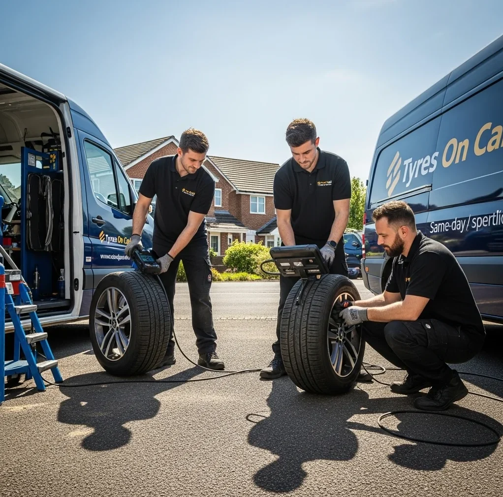 How Our Mobile Tyre Fitting Works Woking
